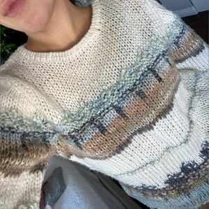 Cozy Multicolor Knit Sweater